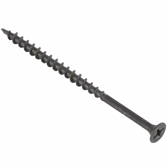Standard Wood Screw with Balck Phosphated for Drywall